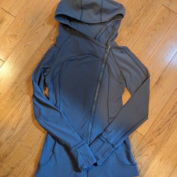 Lululemon Asymmetric hooded zip jacket - Picture 1 of 3